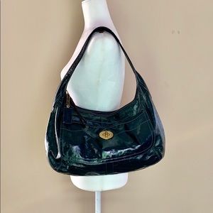 VTG Coach Patent Leather Tote/Shoulder Bag